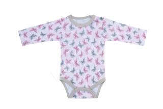 Body dl.rukáv motýlci BABY SERVICE 
