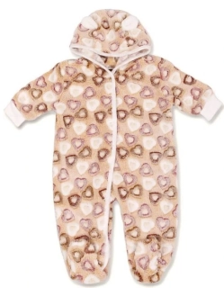 Kombinéza kapuce srdíčka BABY SERVICE