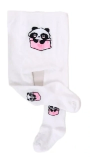 Punčocháče dívčí s obrázkem Yoclub panda