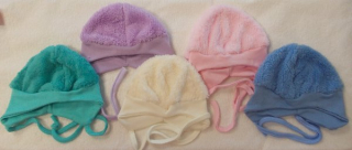 Čepička kojenecká welsoft BABY SERVICE fialová
