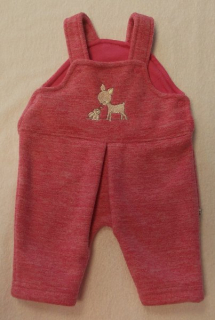 Kalhoty s laclem fleece KOLOUŠEK BABY SERVICE