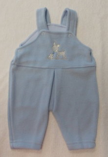 Kalhoty s laclem fleece s nášivkou BABY SERVICE