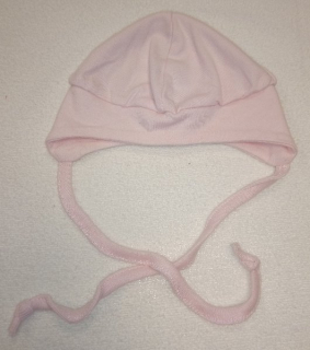 Kojenecká čepička na zavazování BABY SERVICE 