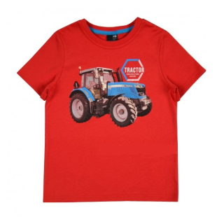 Chlapecké tričko GT traktor > varianta červená