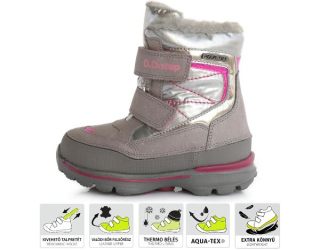 Dětská obuv s membránou DDStep F651-982BL