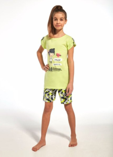 Pyžamo YOUNG 244/62 GIRL kr.rukáv CORNETTE vel. 146/152 CORNETTE